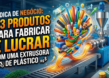 produtos para fabricar extrusora de plástico