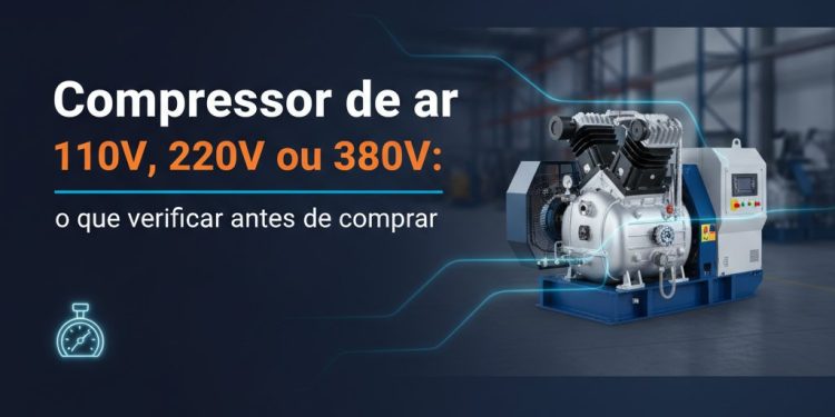 compressor de ar v v ou v