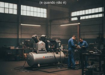 compressor de ar atlas copco quando o
