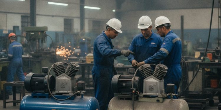 compressor de ar novo ou usado qual