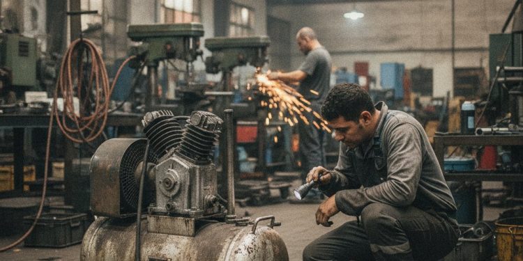 compressor de pistao usado vale a pena