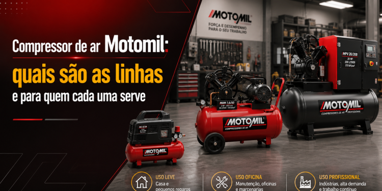 compressores de ar motomil