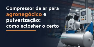 compressor de ar para agronegocio e pulverizacao