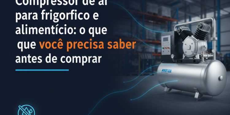 compressor de ar para frigorifico e alimenticio