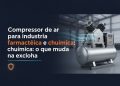 compressor de ar para industria farmaceutica e