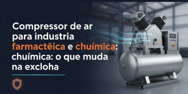 compressor de ar para industria farmaceutica e