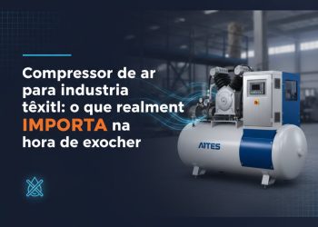 compressor de ar para industria textil o