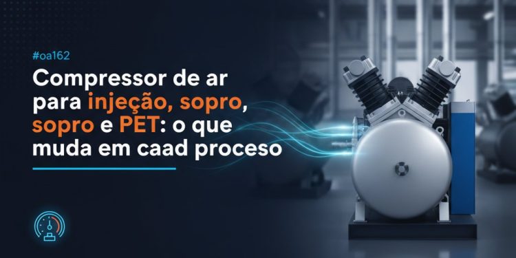 compressor de ar para injecao sopro e