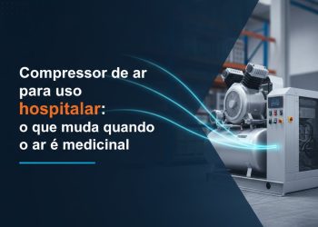 compressor de ar para uso hospitalar o