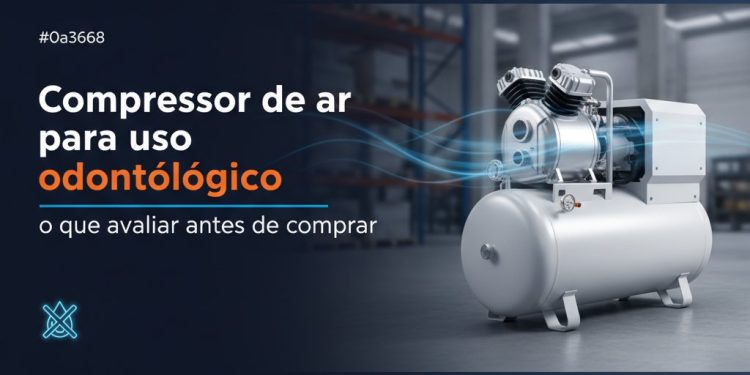 compressor de ar para uso odontologico o