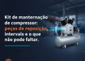kit de manutencao de compressor pecas de