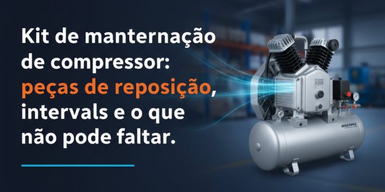 kit de manutencao de compressor pecas de