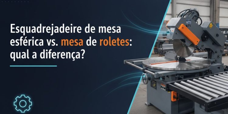 esquadrejadeira de mesa esferica vs mesa de