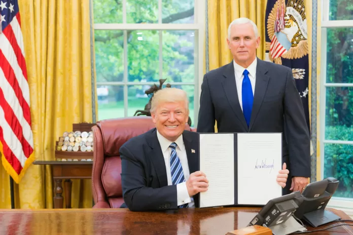 Presidente americano Donald Trump