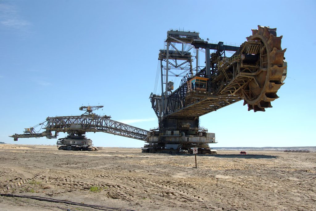 máquina bagger 293