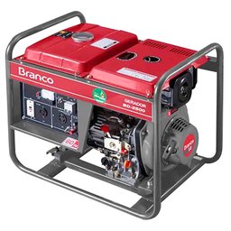 Gerador de Energia à Diesel BD-2500 2,2kVA Monofásico Partida Elétrica BRANCO-90304393