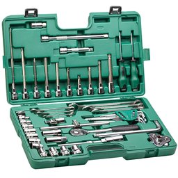 Jogo de Ferramentas CR-V para Oficina com 50 Peças SATA-ST09508