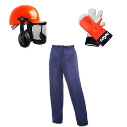 Kit de Segurança Tamanho G para Operador de Motosserra SAYRO-20510