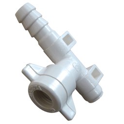 Conector tipo L 1/2 Pol. com Fixador para Barra de Pulverização YAMAHO-1806