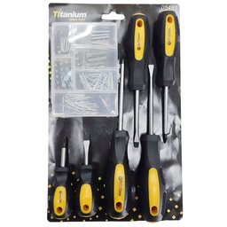 Jogo de Ferramentas com 106 Peças TITANIUM-5491