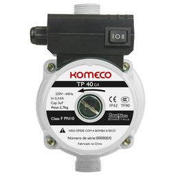 Minibomba de Recirculação de Água G4 Ferro 120W 110V KOMECO-TP40