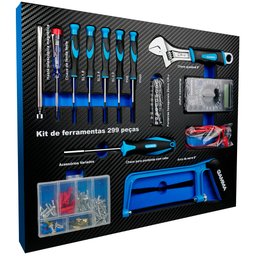 Kit de Ferramentas com 299 Peças GAMMA-G19565AC