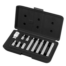 Jogo de Bits Spline CRV 1/2 Pol. 11 Peças com Estojo MTX-1131256