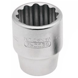 Soquete Estriado 22mm com Encaixe 3/4 Pol. GEDORE-17002