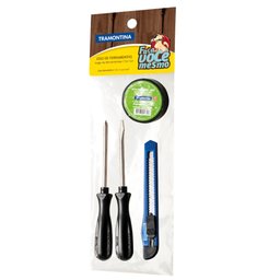 Kit de Ferramentas Manuais com 4 Peças TRAMONTINA-43408197