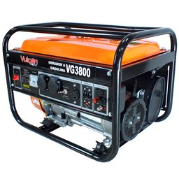 Gerador Gasolina VG3800 4T 208CC 7HP 3,00kva Monofásico Bivolt com Partida Manual VULCAN-56518