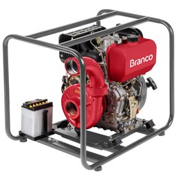 Motobomba Centrífuga à Diesel 10CV 2.1/2 Pol. Partida Elétrica BD-815i BRANCO-90303303