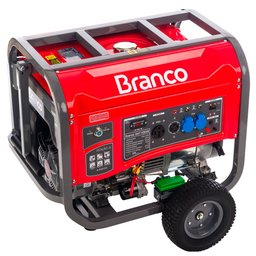 Gerador de Energia à Gasolina 18.5HP 11Kva Monofásico 110/220V AVR B4T 11000E com Partida Elétrica BRANCO-90317280
