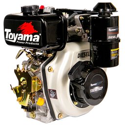 Motor a Diesel TDE55TB-XP Refrigerado a Ar 4T 5.5HP 247CC com Partida Manual TOYAMA-019-090
