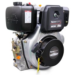 Motor a Diesel TDE110EXP Refrigerado a Ar 4T 10.5HP 418CC Partida Elétrica e Manual com Kit Chave de Partida TOYAMA-019-052
