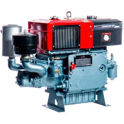 Motor a Diesel Refrigerado a Água Radiador 4T 24HP 1194CC com Partida Manual TOYAMA-TDWE22R-XP