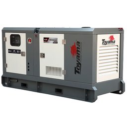 Gerador de Energia TDMG25SE3D-ATS a Diesel 30 KVA Trifásico 220V com Partida Elétrica TOYAMA-254-200