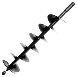 Broca Espiral Simples 200mm para Perfurador de Solo TOYAMA-1501-005
