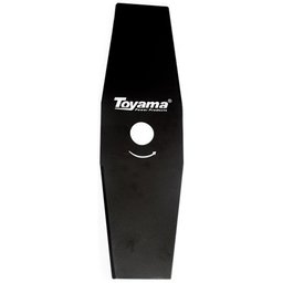 Lâmina de 2 Pontas 330mm 25,4 x 2,0mm com Adaptador de Furo 20mm para Roçadeira TOYAMA-1301-052