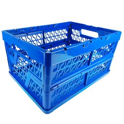 Caixa Plástica Dobrável Grande 25kg BRASFORT-7838