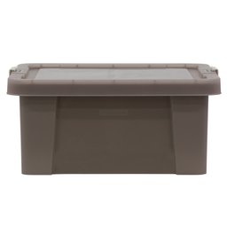 Caixa Organizadora Laundry 17L em Polipropileno Cimento TRAMONTINA-92550210