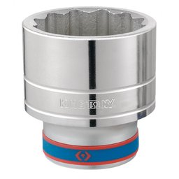 Soquete Estriado com Encaixe 1 Pol. 75mm KINGTONY-833075M