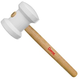 Martelo de Borracha Branco 80mm CORTAG-61279