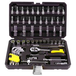 Jogo de Ferramentas com 57 Peças e Maleta TITANIUM-5609