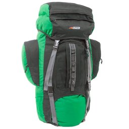 Mochila Intruder 80L Preto e Verde NAUTIKA-201120PRVD
