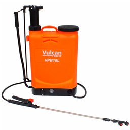 Pulverizador a Bateria VP16L12A 12A 16L de Polipropileno Laranja VULCAN-81361
