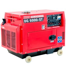 Gerador a Diesel 16L 5000W 220V Trifásico KAWASHIMA-6500240