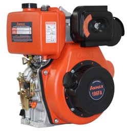 Motor Estacionário Diesel 192F 13.5HP 498cc Partida Manual Eixo Horizontal 1 Pol. ANMAX-045489