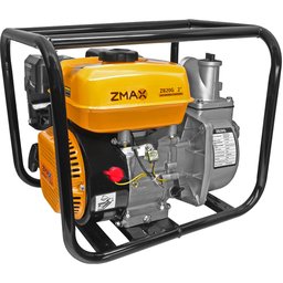 Motobomba Autoescorvante a Gasolina 4T 2x2 Pol. 7,0HP 212CC com Partida Manual ZMAX-ZB20G