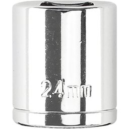 Soquete Sextavado em Cromo Vanádio 24mm com Encaixe 1/2 Pol. LITH-LT0020.FM