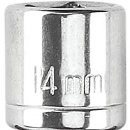 Soquete Sextavado em Cromo Vanádio 14mm com Encaixe 1/4 Pol. LITH-LT0034.FM